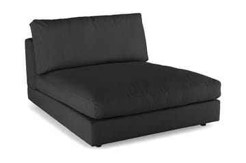 Arken 2-seters Divanmodul i Stoff - Svart - Møbler - Sofaer - Modulsofaer - Øvrige moduler til modulsofa