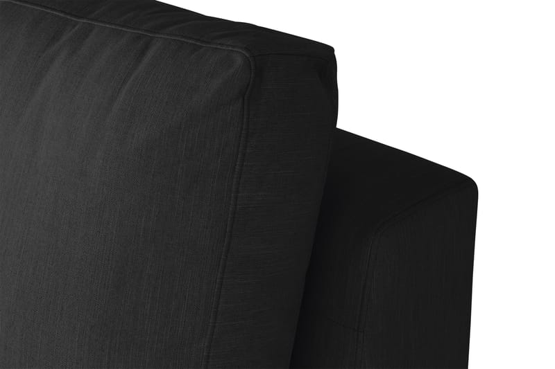 Arken 2-seters Divanmodul i Stoff - Svart - Møbler - Sofaer - Modulsofaer - Øvrige moduler til modulsofa