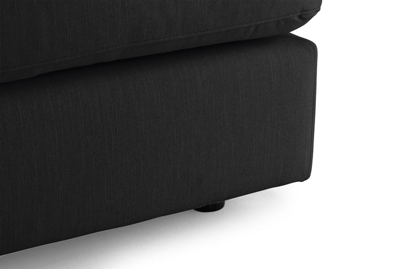 Arken 2-seters Divanmodul i Stoff - Svart - Møbler - Sofaer - Modulsofaer - Øvrige moduler til modulsofa