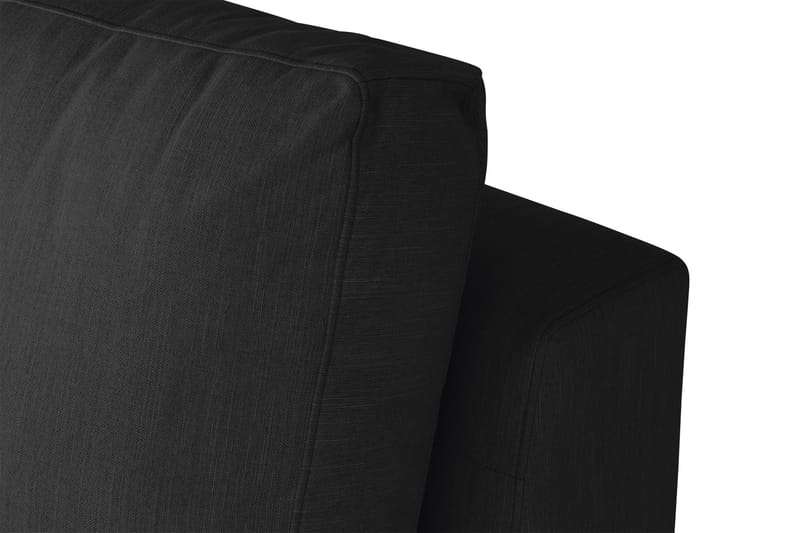 Arken 2-seters Divanmodul i Stoff - Svart - Møbler - Sofaer - Modulsofaer - Øvrige moduler til modulsofa