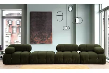 Belgin Fotskammelmodul 95 cm - Grønn - Møbler - Sofaer - Modulsofaer - Øvrige moduler til modulsofa