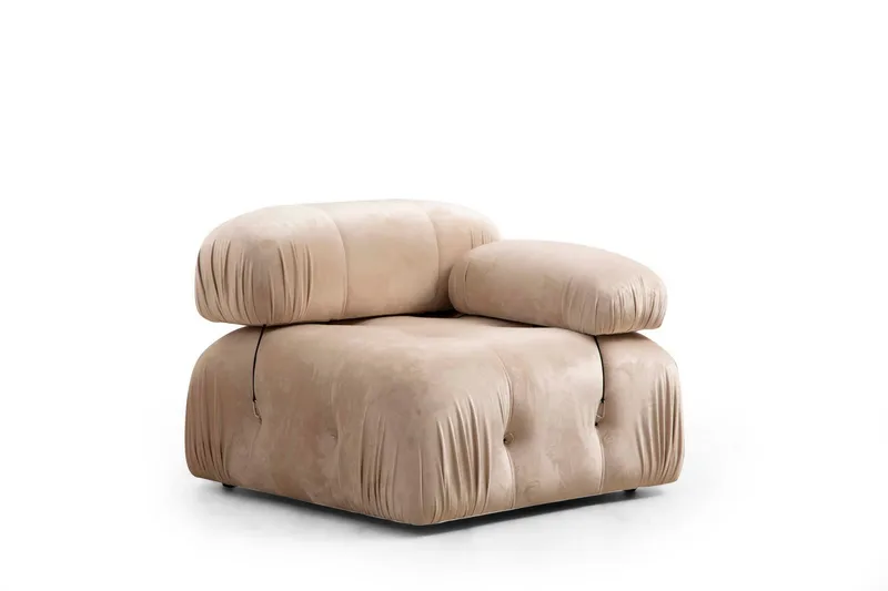 Belgin Høyremodul 95 cm - Beige - Møbler - Sofaer - Modulsofaer - Øvrige moduler til modulsofa