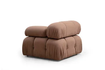 Belgin Høyremodul 95 cm - Brun - Møbler - Sofaer - Modulsofaer - Øvrige moduler til modulsofa