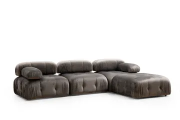 Belgin Høyremodul 95 cm - Grå - Møbler - Sofaer - Modulsofaer - Øvrige moduler til modulsofa