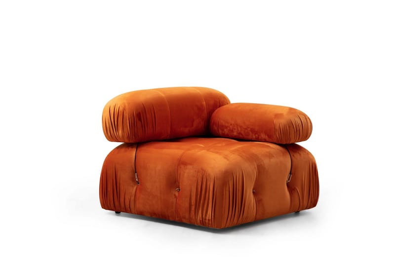 Belgin Høyremodul 95 cm - Oransje - Møbler - Sofaer - Modulsofaer - Øvrige moduler til modulsofa