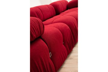 Belgin Venstremodul 95 cm - Rød - Møbler - Sofaer - Modulsofaer - Øvrige moduler til modulsofa