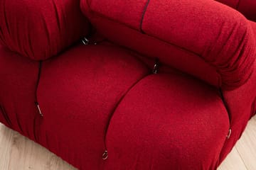 Belgin Venstremodul 95 cm - Rød - Møbler - Sofaer - Modulsofaer - Øvrige moduler til modulsofa