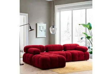 Belgin Venstremodul 95 cm - Rød - Møbler - Sofaer - Modulsofaer - Øvrige moduler til modulsofa