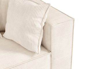 Cubo 1-seters Høyremodul i Manchester 108 cm bred - Beige - Møbler - Sofaer - Modulsofaer - Øvrige moduler til modulsofa