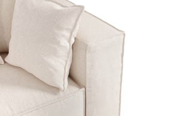Cubo 1-seters Høyremodul i Stoff 108 cm bred - Beige - Møbler - Sofaer - Modulsofaer - Øvrige moduler til modulsofa