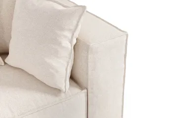 Cubo 1-seters Høyremodul i Stoff 108 cm bred - Beige - Møbler - Sofaer - Modulsofaer - Øvrige moduler til modulsofa