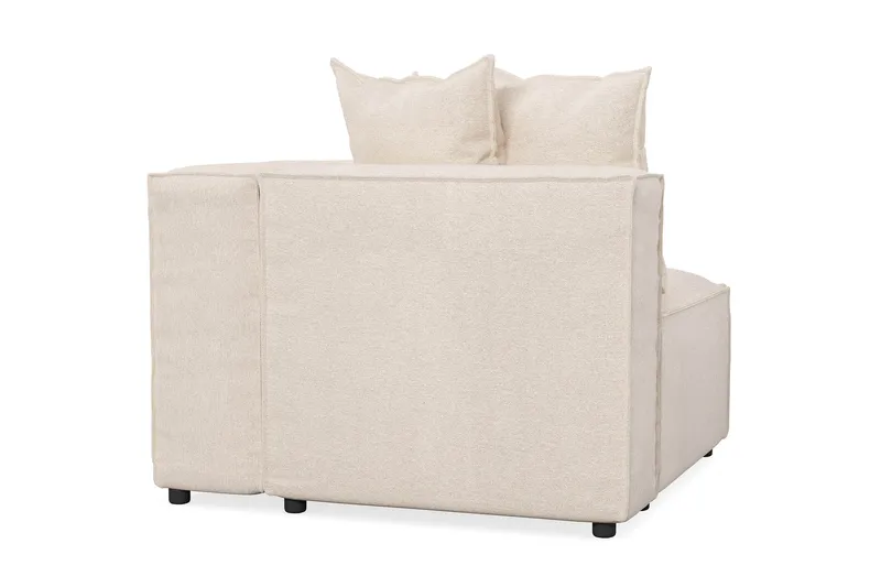 Cubo 1-seters Høyremodul i Stoff 108 cm bred - Beige - Møbler - Sofaer - Modulsofaer - Øvrige moduler til modulsofa