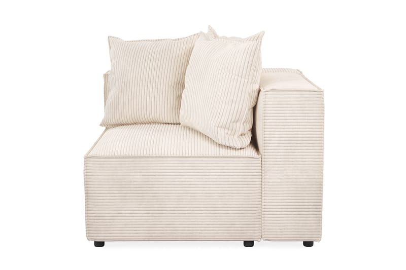 Cubo 1-seters Venstremodul i Manchester 108 cm bred - Beige - Møbler - Sofaer - Modulsofaer - Øvrige moduler til modulsofa