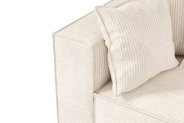 Cubo 1-seters Venstremodul i Manchester 108 cm bred - Beige - Møbler - Sofaer - Modulsofaer - Øvrige moduler til modulsofa