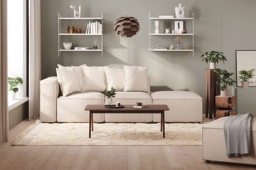Cubo 1-seters Venstremodul i Stoff 108 cm bred - Beige - Møbler - Sofaer - Modulsofaer - Øvrige moduler til modulsofa
