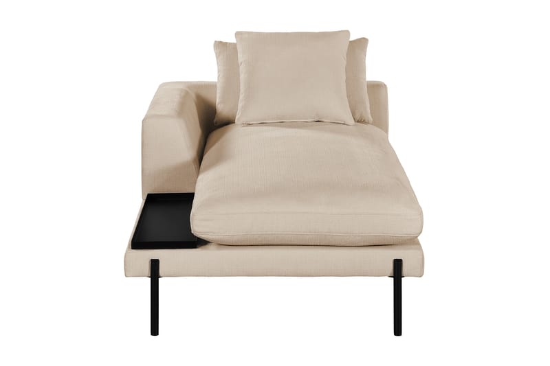 Divanmodul Treeton 92,5 cm Venstre - Beige - Øvrige moduler til modulsofa