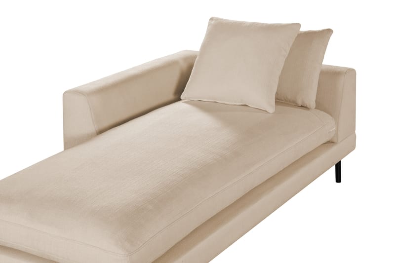 Divanmodul Treeton 92,5 cm Venstre - Beige - Øvrige moduler til modulsofa