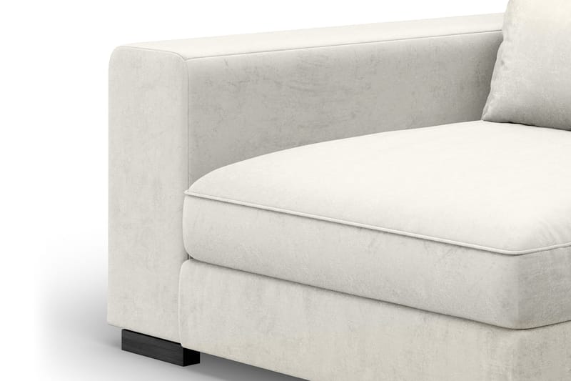 Dubai Armelene Venstre Fløyel, Hvit