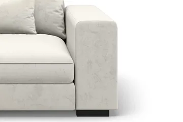 Dubai armlene høyre fløyel - Hvit - Møbler - Sofaer - Modulsofaer - Øvrige moduler til modulsofa