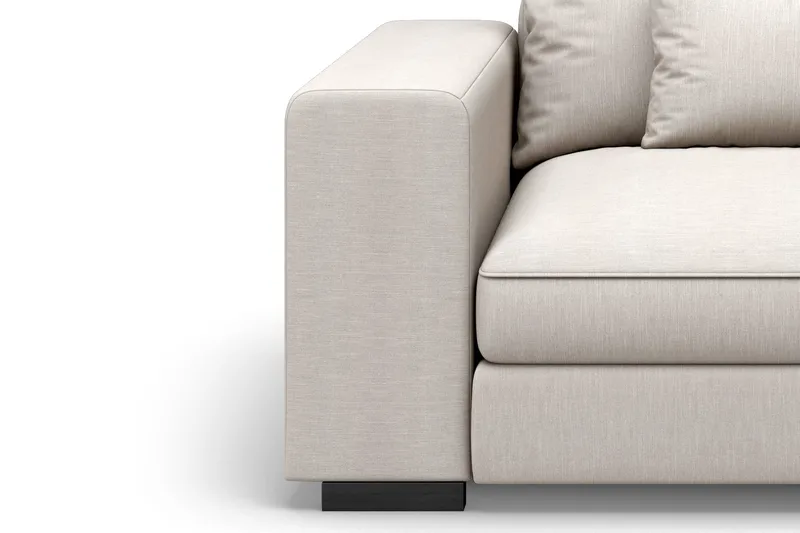 Dubai armlene venstre - Beige - Møbler - Sofaer - Modulsofaer - Øvrige moduler til modulsofa