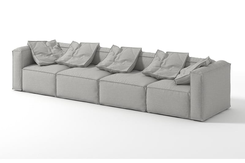 Hjørnemodul Trianta - Beige/Svart - Øvrige moduler til modulsofa