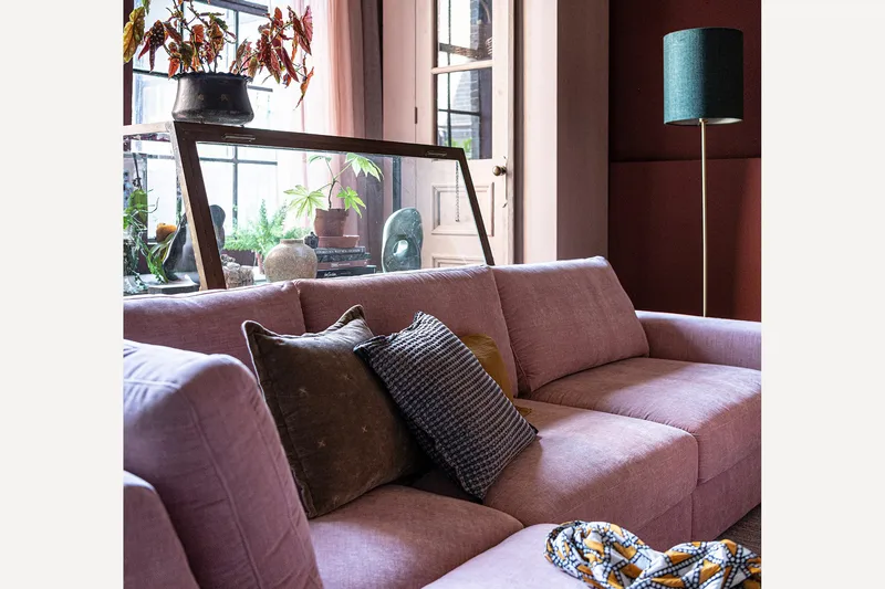 Kielstra Høyremodul - Rosa - Møbler - Sofaer - Modulsofaer - Øvrige moduler til modulsofa