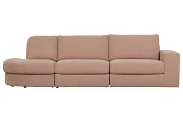 Kielstra Høyremodul - Rosa - Møbler - Sofaer - Modulsofaer - Øvrige moduler til modulsofa