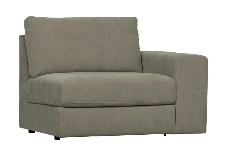 Kielstra Høyremodul - Varmgrå - Møbler - Sofaer - Modulsofaer - Øvrige moduler til modulsofa