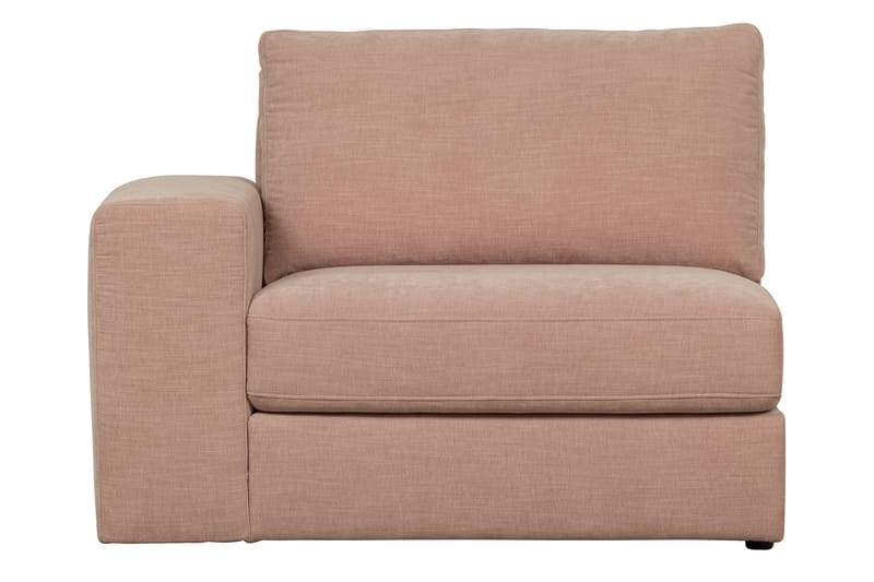 Kielstra Venstremodul - Rosa - Møbler - Sofaer - Modulsofaer - Øvrige moduler til modulsofa