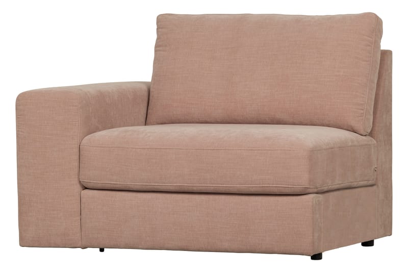Kielstra Venstremodul - Rosa - Møbler - Sofaer - Modulsofaer - Øvrige moduler til modulsofa