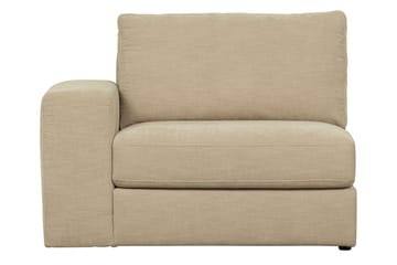 Kielstra Venstremodul - Sand - Møbler - Sofaer - Modulsofaer - Øvrige moduler til modulsofa