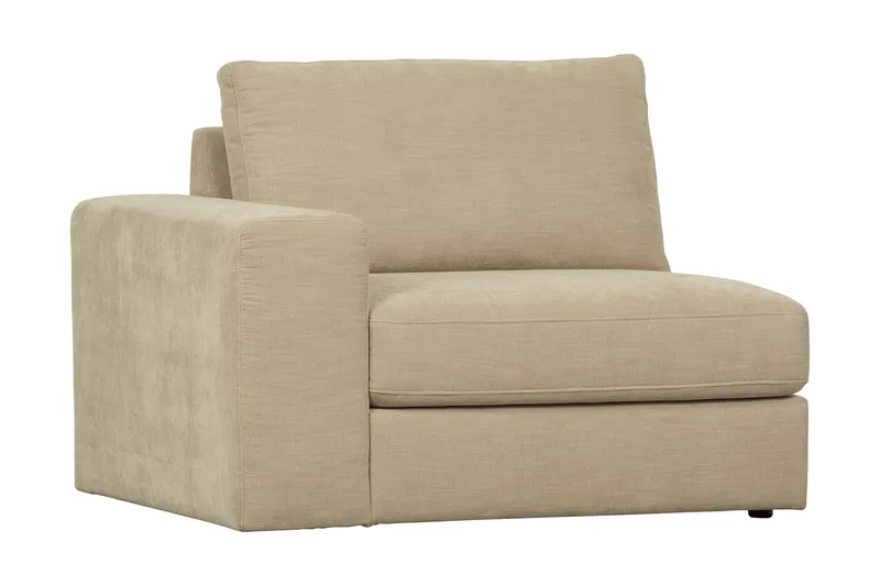 Kielstra Venstremodul - Sand - Møbler - Sofaer - Modulsofaer - Øvrige moduler til modulsofa