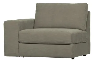 Kielstra Venstremodul - Varmgrå - Møbler - Sofaer - Modulsofaer - Øvrige moduler til modulsofa