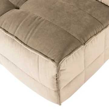 1-seters modul Cluster 105 cm - Beige - Møbler - Sofaer - Modulsofaer - Midtmodul