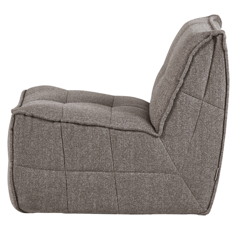 1-seters modul Cluster 105 cm - Mellombrun - Møbler - Sofaer - Modulsofaer - Midtmodul