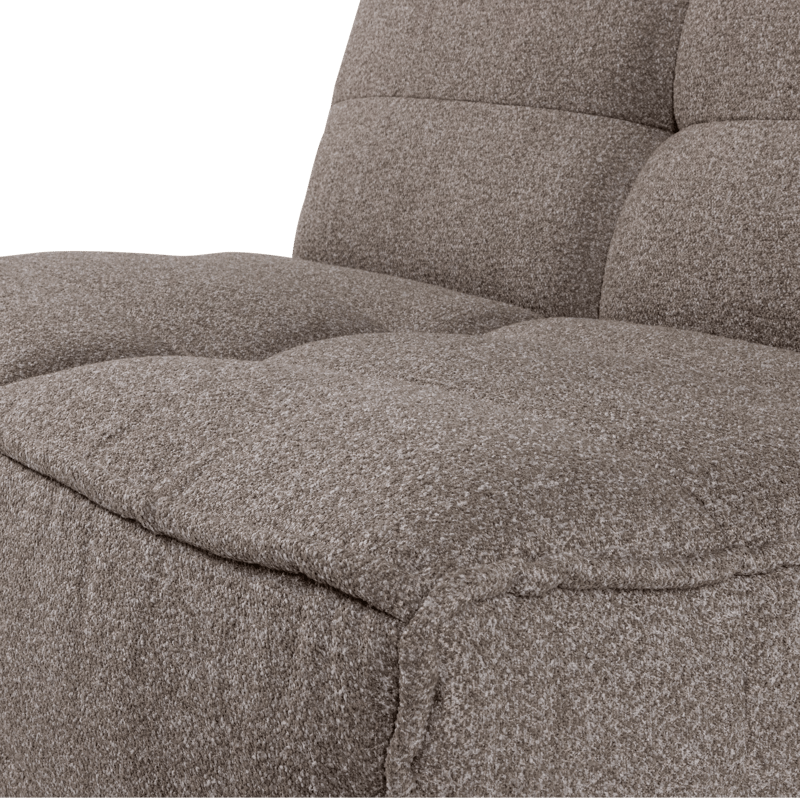 1-seters modul Cluster 105 cm - Mellombrun - Møbler - Sofaer - Modulsofaer - Midtmodul