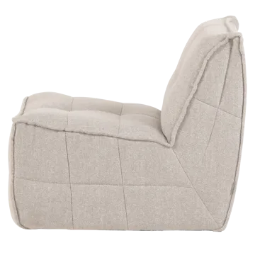 1-seters modul Cluster 105 cm - Sand - Møbler - Sofaer - Modulsofaer - Midtmodul