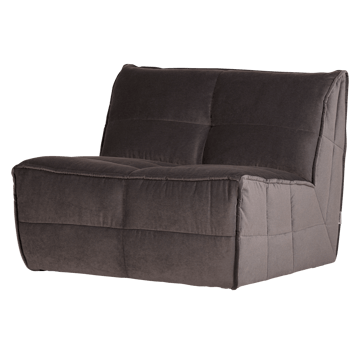 1-seters modul Cluster 105 cm - Sjokoladebrun - Møbler - Sofaer - Modulsofaer - Midtmodul
