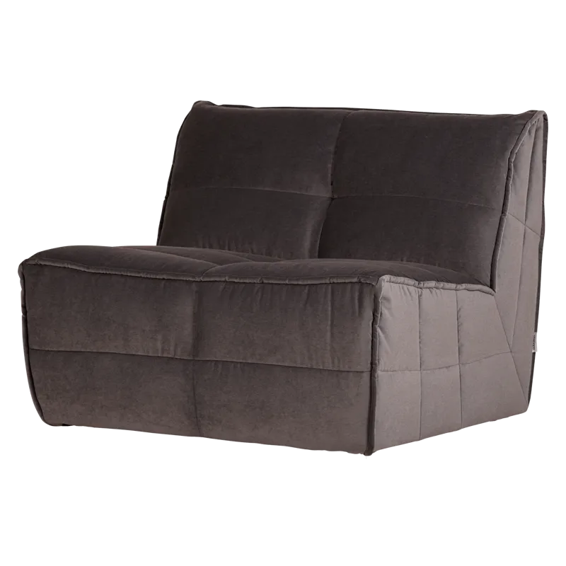 1-seters modul Cluster 105 cm, Sjokoladebrun