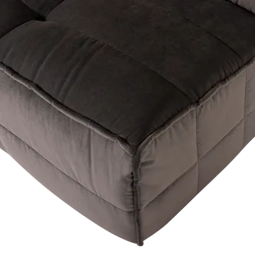 1-seters modul Cluster 105 cm - Sjokoladebrun - Møbler - Sofaer - Modulsofaer - Midtmodul