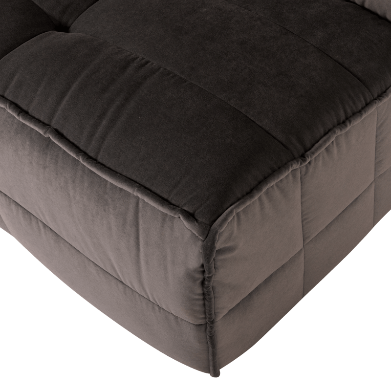 1-seters modul Cluster 105 cm - Sjokoladebrun - Møbler - Sofaer - Modulsofaer - Midtmodul