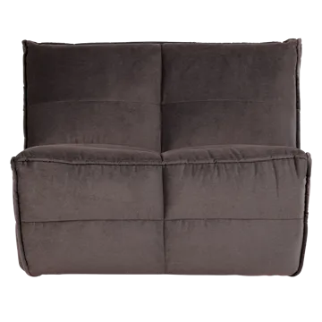 1-seters modul Cluster 105 cm - Sjokoladebrun - Møbler - Sofaer - Modulsofaer - Midtmodul