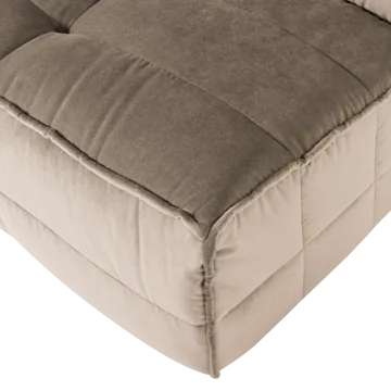 1-seters modul Cluster 105 cm - Taupe - Møbler - Sofaer - Modulsofaer - Midtmodul