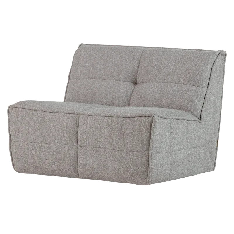 1-seters modul Cluster 105 cm, Varmgrå