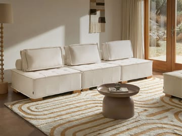 3-seters sofa Tibro - Off-White - Møbler - Sofaer - Modulsofaer - Komplett modulsofa
