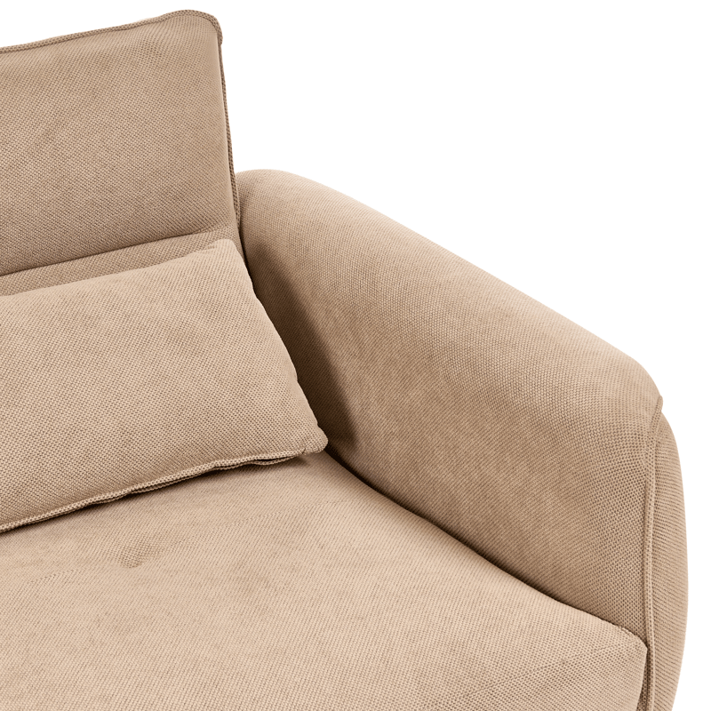 3-seters sofa Wetlan - Lysebrun - Møbler - Sofaer - Howard-sofaer