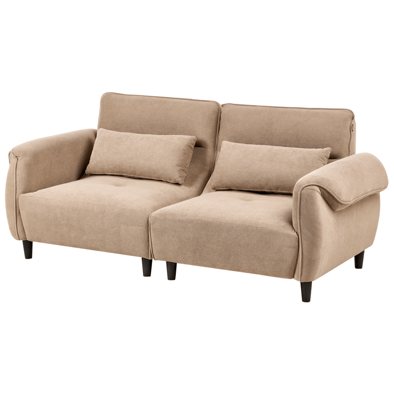 3-seters sofa Wetlan - Lysebrun - Møbler - Sofaer - Howard-sofaer