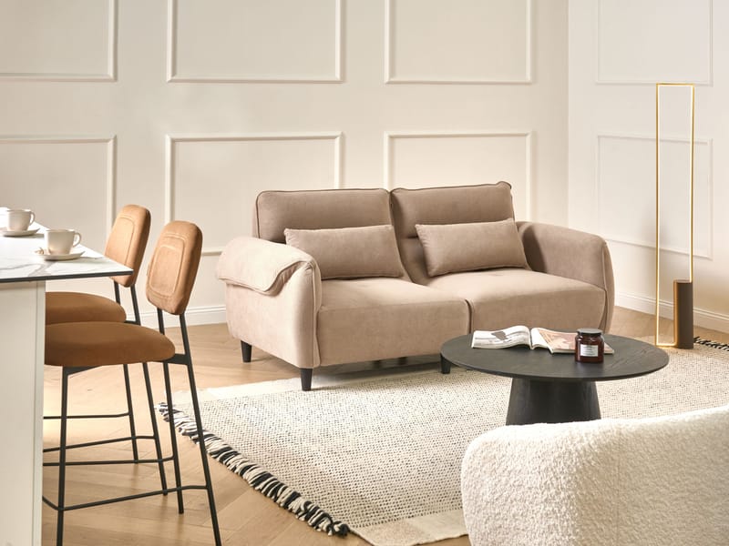 3-seters sofa Wetlan - Lysebrun - Møbler - Sofaer - Howard-sofaer