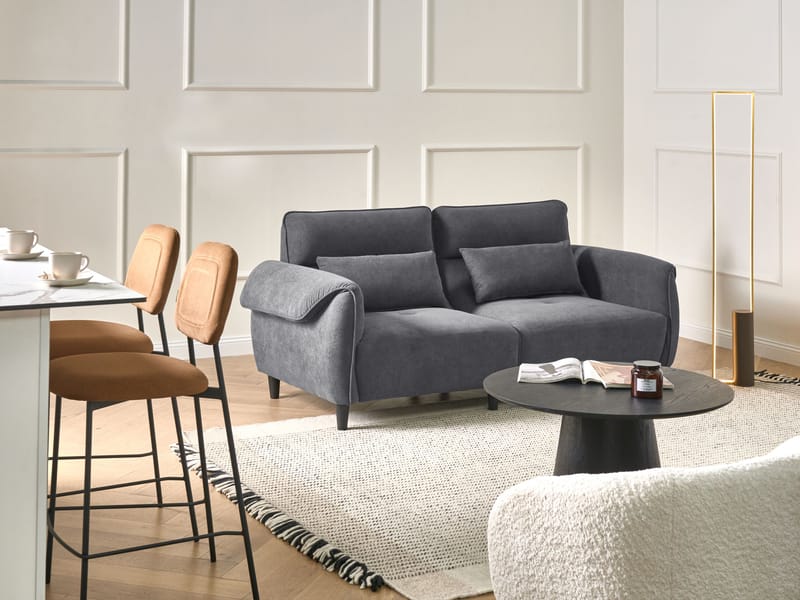 3-seters sofa Wetlan - Mørkegrå - Møbler - Sofaer - Howard-sofaer