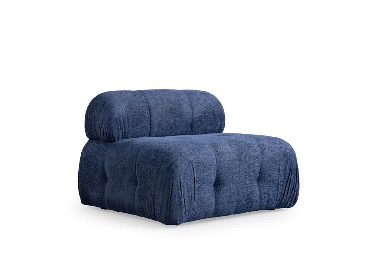 Belgin Midtmodul 95 cm - Blå - Møbler - Sofaer - Modulsofaer - Midtmodul